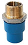 Adapter Male (Spigot x Brass MNPT)